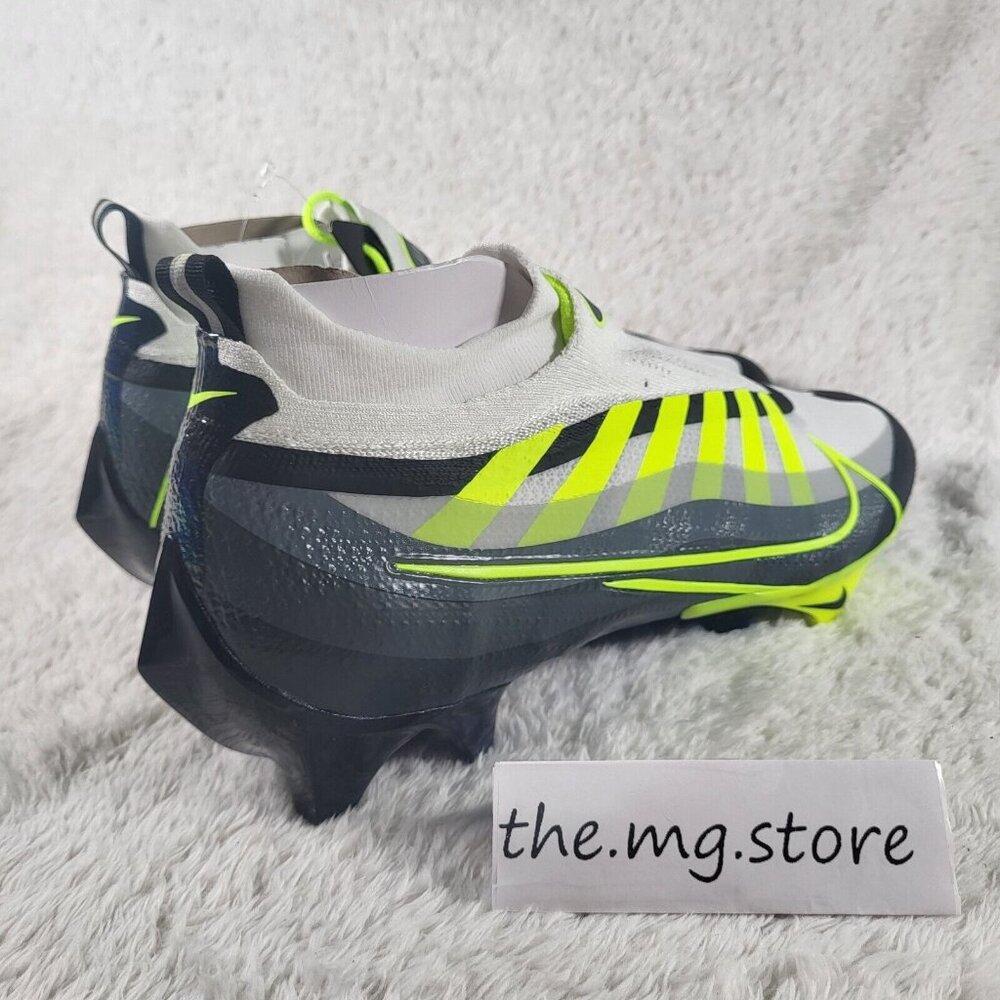 Nike Vapor Edge Elite 360 Flyknit Black White Volt 2022 DQ3558 071 Sz 12 NWOB - Picture 4 of 8